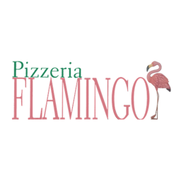 Pizza Flamingo logo.